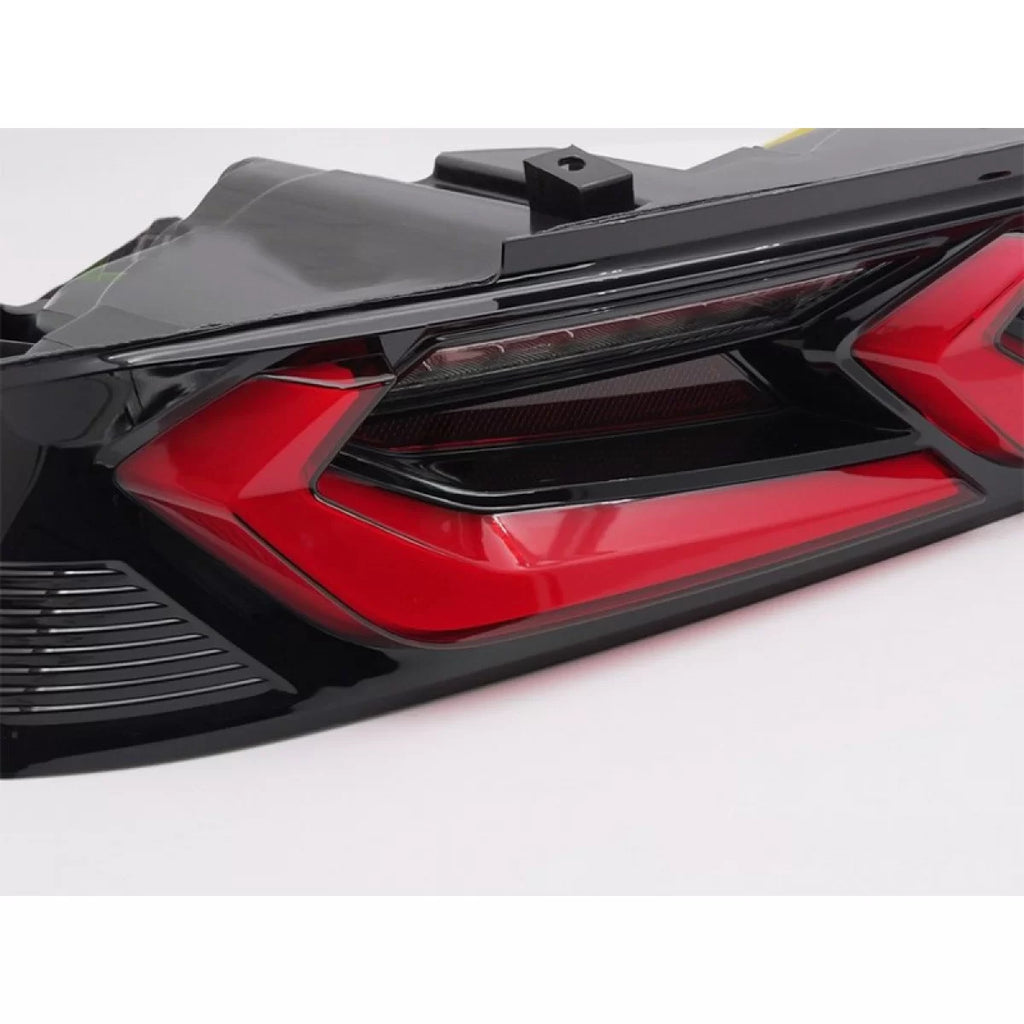 Set fanali posteriori LED per Chevrolet Camaro 2016-2018, con dinamico Indicatore di direzione, nero-rosso base