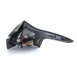 Set fanali posteriori LED per Ford Focus hatchback 2011-2014 con completamente fumé base, sinistro e destro tuning