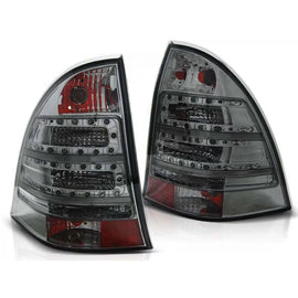 Set fanali posteriori LED per Mercedes Classe C W203 2000-2007 station wagon, sinistro e destro tuning