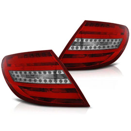 Set fanali posteriori LED per Mercedes Classe C W204 2007-2010 berlina, sinistro e destro tuning