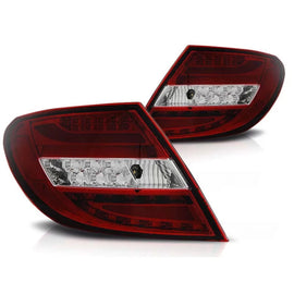Set fanali posteriori LED per Mercedes Classe C W204 2007-2010 berlina, sinistro e destro tuning