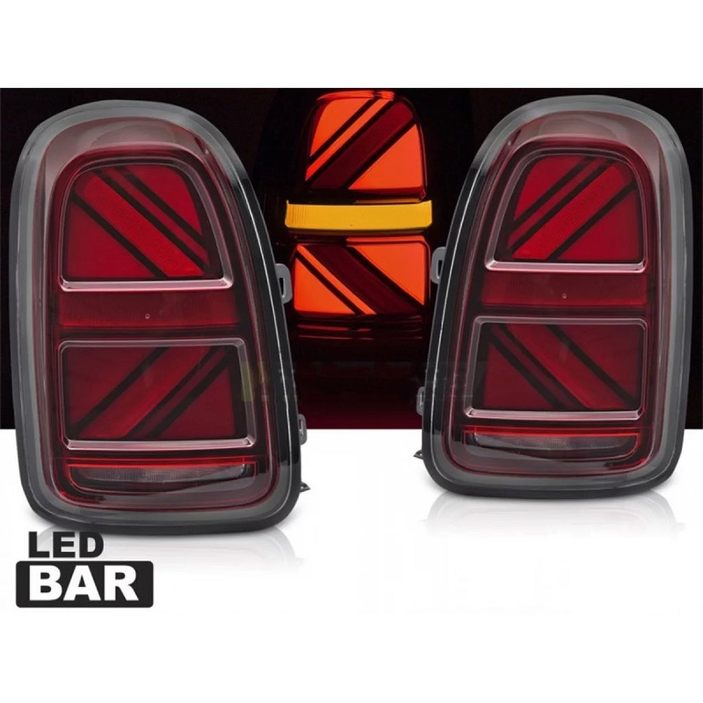 Set fanali posteriori LED per Mini Cooper Countryman F60 2016-2020 con rosso base, con "Welcome" funzione, sinistro