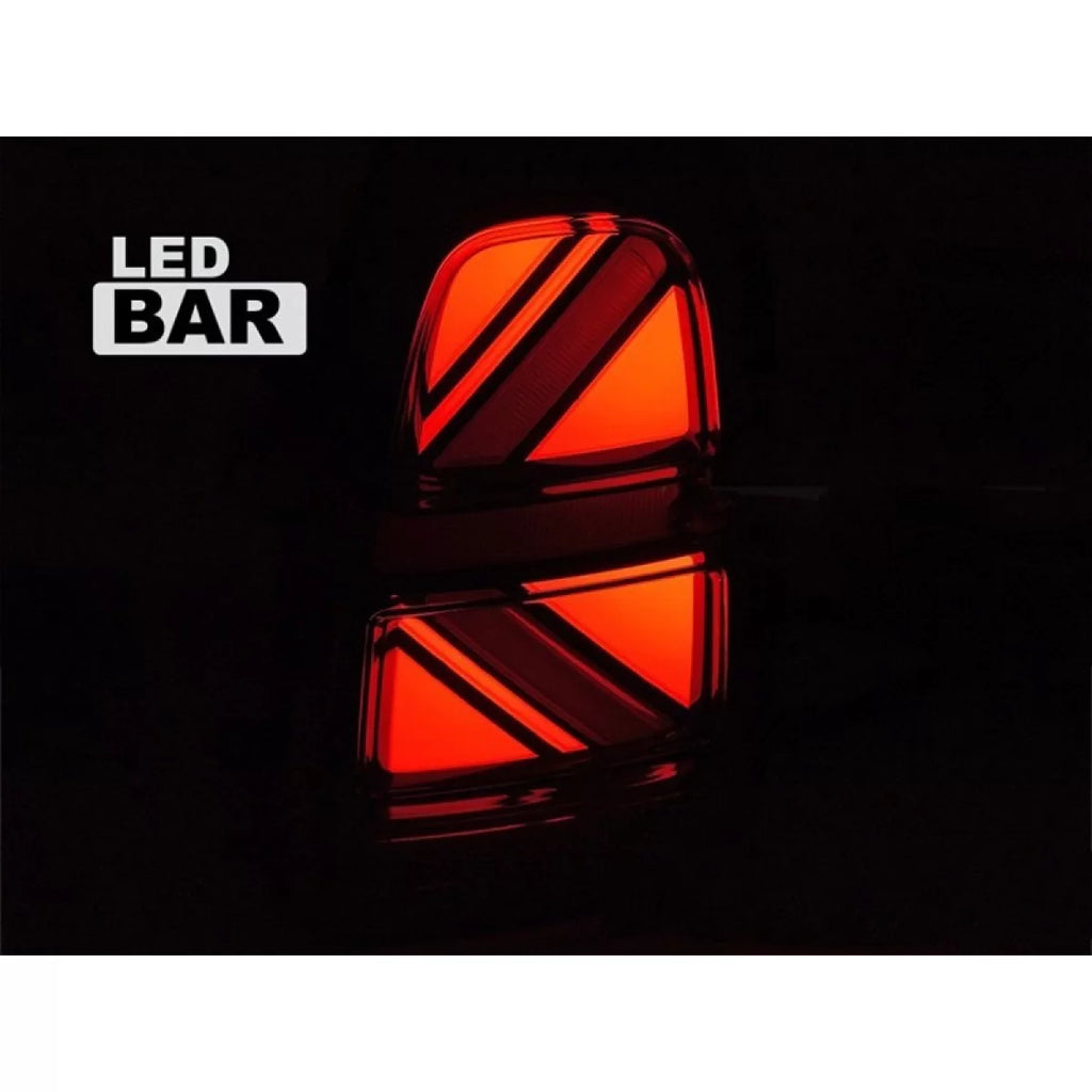 Set fanali posteriori LED per Mini Cooper Countryman F60 2016-2020 con rosso base, con "Welcome" funzione, sinistro
