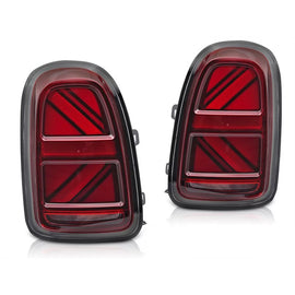 Set fanali posteriori LED per Mini Cooper Countryman F60 2016-2020 con rosso base, con 