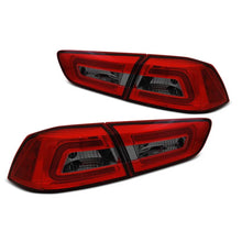 Carica l'immagine nel visualizzatore di Gallery, Set fanali posteriori LED per Mitsubishi Lancer 8 berlina 2008-2011, sinistro e destro tuning