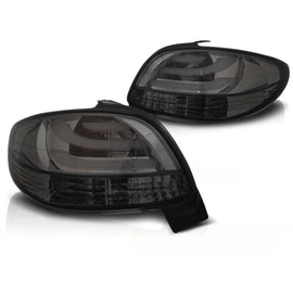 Set fanali posteriori LED per Peugeot 206 dal 10.1998, fumé, sinistro e destro tuning