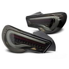 Set fanali posteriori LED per Toyota GT86 2012-2021 con fumé base, sinistro e destro tuning