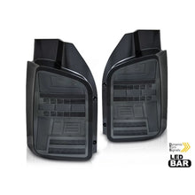 Set fanali posteriori LED per Volkswagen T5 2010-2015, completamente fumé base, sinistro e destro tuning