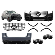 Kit carrozzeria tuning A design Line per Mercedes GLS X167 2020-2023, dal 2024, con nero elementi