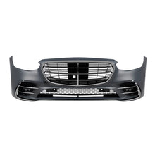 Kit carrozzeria tuning tipo 450 argento per Mercedes Classe S W223 dal 2020 con Minigonne