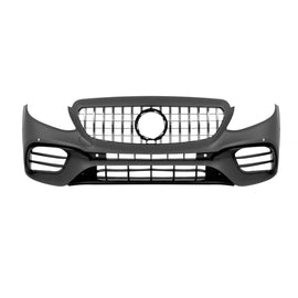 Kit carrozzeria tuning tipo 63 A design con cromato/nero GT griglia per Mercedes Classe E W213 2016-2019 con nero
