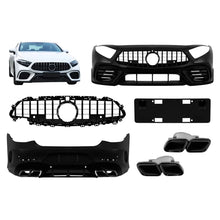 Kit carrozzeria tuning tipo 63 per Mercedes CLS C257 2019-2021 con Nero lucido elementi