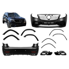 Kit carrozzeria tuning tipo 63 per Mercedes GL X166 2012-2015 conversione a GLS X166 2015-2018