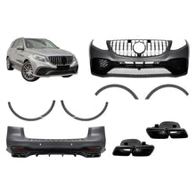 Kit carrozzeria tuning tipo 63 per Mercedes GLE W166 2015-2018 con GT griglia