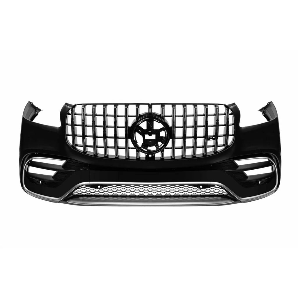 Kit carrozzeria tuning tipo 63 per Mercedes GLS X167 2020-2023 con fari anteriori e fanali posteriori