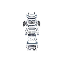 Kit carrozzeria tuning tipo 63 per Mercedes GLS X167 2020-2023 con cromato elementi