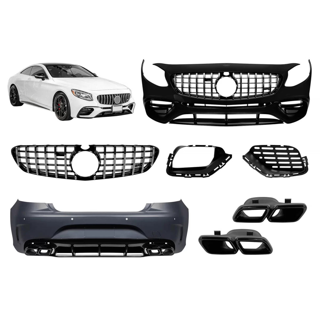 Kit carrozzeria tuning tipo 63 per Mercedes Classe S C217 coupe 2014-2020