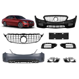 Kit carrozzeria tuning tipo 63S per Mercedes Classe C W205 2014-2020