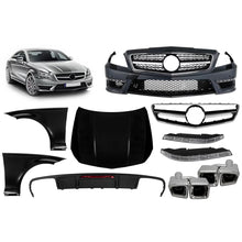 Kit carrozzeria tuning tipo CLS63 per Mercedes CLS C218 2011-2018