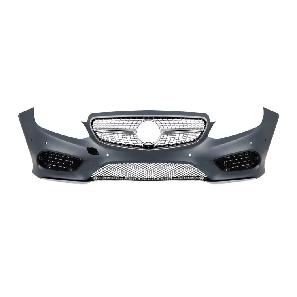 Kit carrozzeria tuning tipo Line per Mercedes Classe E W212 berlina 2014-2016 con cromato terminali