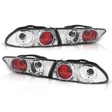 Carica l'immagine nel visualizzatore di Gallery, Set fanali posteriori per Alfa Romeo 156 10.1997-06.2003 berlina/wagon con cromato base, sinistro e destro tuning
