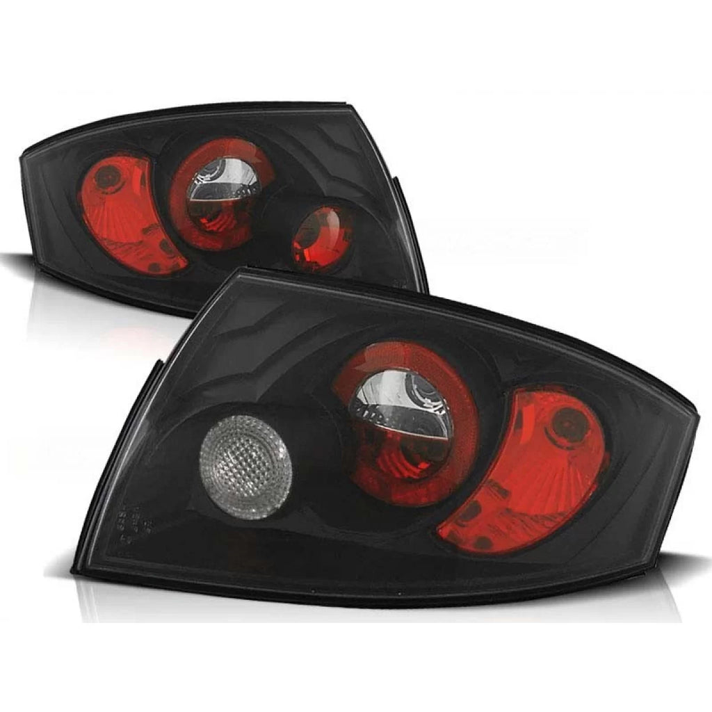 Set fanali posteriori per Audi TT 1999-2006 con nero base, sinistro e destro tuning