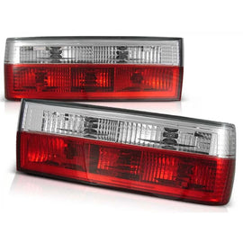 Set fanali posteriori per BMW Serie 3 E30 berlina 1982-1987, E30 coupe 1982-1987, E30 cabriolet 1982-1990 con rosso