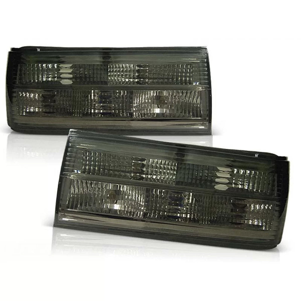 Set fanali posteriori per BMW E30 09.1987-10.1990 berlina, coupe, cabriolet completamente fumé, sinistro e destro tuning