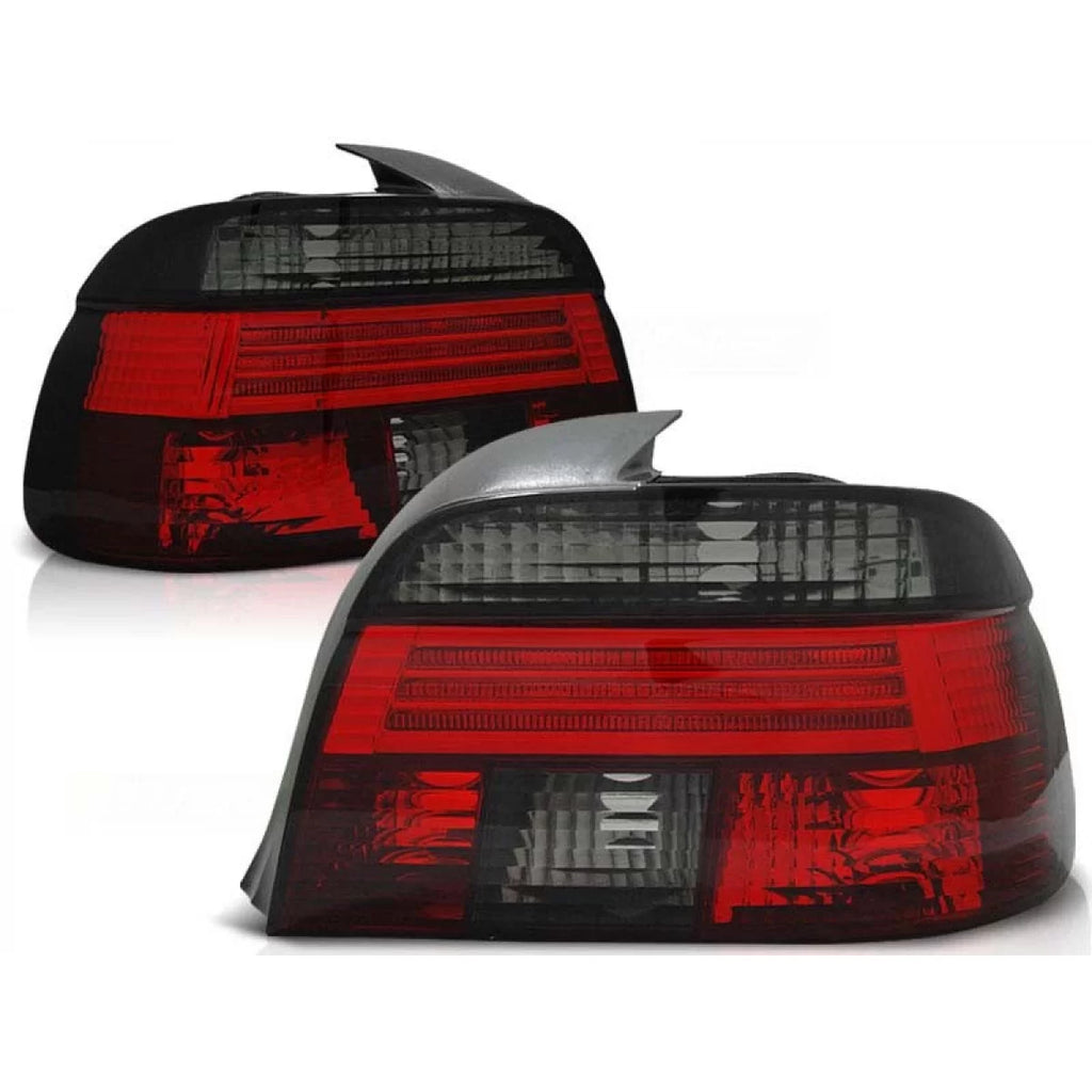 Set fanali posteriori per BMW E39 09.1995-08.2000 berlina con rosso e fumé base, sinistro e destro tuning