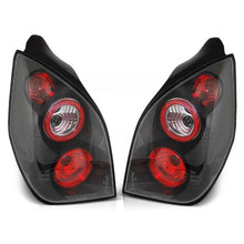 Carica l'immagine nel visualizzatore di Gallery, Set fanali posteriori per Citroen C2 11.2003-2010 con nero base, sinistro e destro tuning