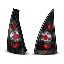 Carica l'immagine nel visualizzatore di Gallery, Set fanali posteriori per Citroen C3 03.2002-08.2005 con nero base, sinistro e destro tuning