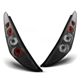 Set fanali posteriori per Fiat PUNTO 2 10.1999-06.2003 3 porte con nero base, sinistro e destro tuning