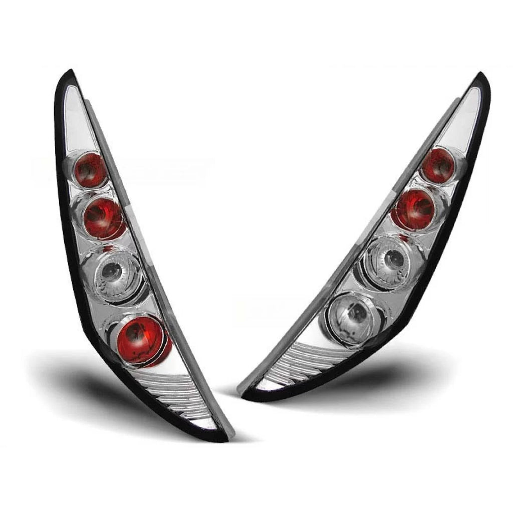 Set fanali posteriori per Fiat PUNTO 2 10.1999-06.2003 3 porte con cromato base, sinistro e destro tuning