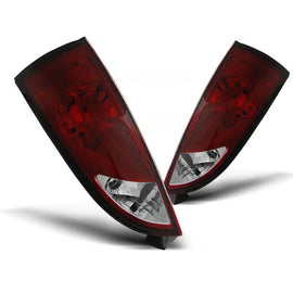 Set fanali posteriori per Ford FOCUS 1 10.1998-10.2004 hatchback con rosso e bianco base, sinistro e destro tuning