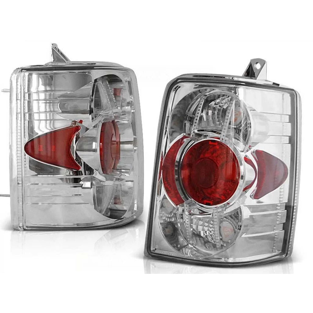 Set fanali posteriori per Jeep Grand Cherokee 1993-1999 con cromato base, sinistro e destro tuning