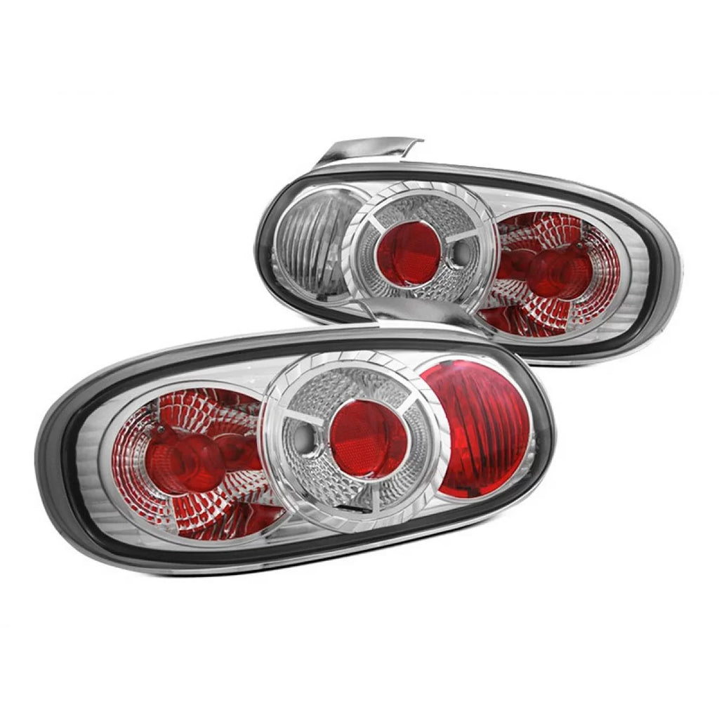Set fanali posteriori per Mazda MX5 1998-2005 con cromato base, sinistro e destro tuning