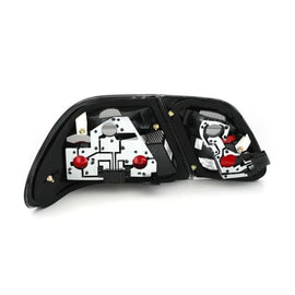Set fanali posteriori per Mercedes W210 Classe E 1995-03.2002 berlina completamente fumé, sinistro e destro tuning