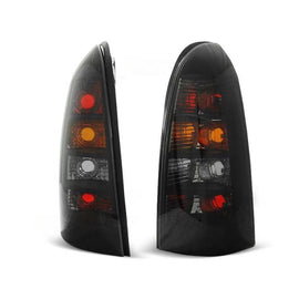 Set fanali posteriori per Opel ASTRA G 09.1997-02.2004 station wagon con nero base, sinistro e destro tuning