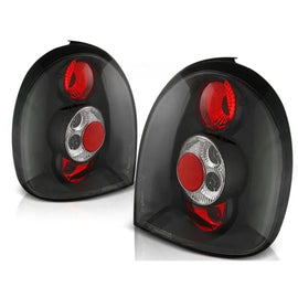 Set fanali posteriori per Opel CORSA B 02.1993-10.2000 3 porte con nero base, sinistro e destro tuning