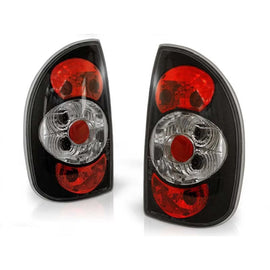 Set fanali posteriori per Opel CORSA B 02.1993-10.2000 5 porte con nero base, sinistro e destro tuning