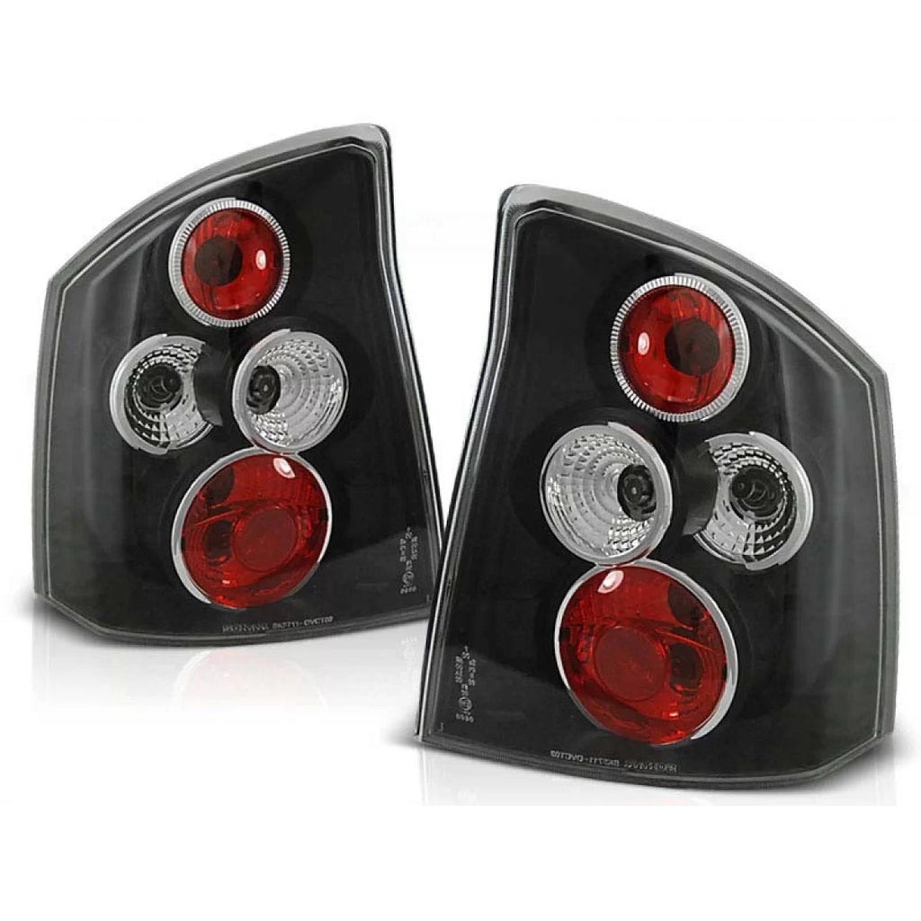 Set fanali posteriori per Opel VECTRA C 04.2002-2008 berlina/hatchback con nero base, sinistro e destro tuning
