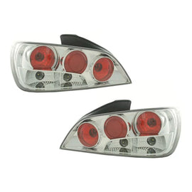 Set fanali posteriori per Peugeot 306 1993-1997 con nero base, sinistro e destro tuning
