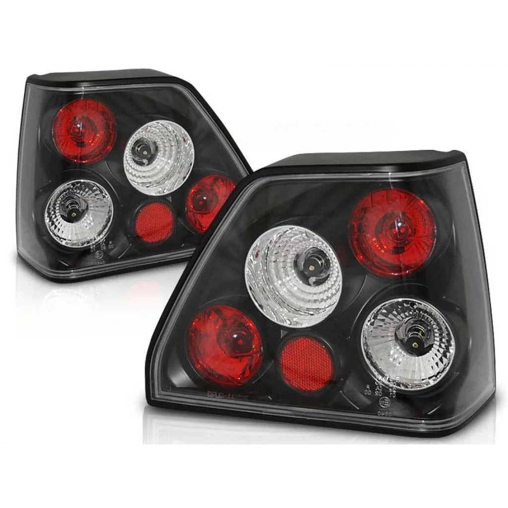 Set fanali posteriori per Volkswagen GOLF 2 08.1983-08.1991 hatchback con nero base, sinistro e destro tuning