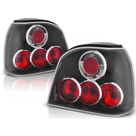 Set fanali posteriori per Volkswagen GOLF 3 09.1991-08.1997 hatchback, cabriolet con nero base, sinistro e destro tuning
