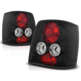 Set fanali posteriori per Volkswagen PASSAT B5 11.1996-08.2000 station wagon con nero base, sinistro e destro tuning