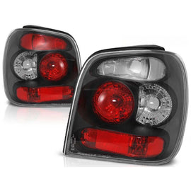 Set fanali posteriori per Volkswagen POLO 6N 10.1994-09.1999 hatchback con nero base, sinistro e destro tuning