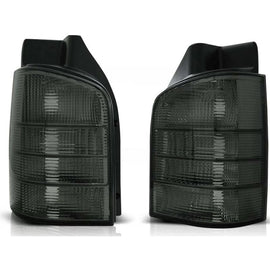 Set fanali posteriori per Volkswagen T5 04.2003-2009 completamente fumé, sinistro e destro tuning