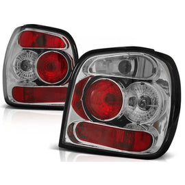 Fanali posteriori per Volkswagen POLO 6N2 10.1999-10.2001 hatchback con cromato base, sinistro e destro tuning