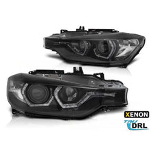 Xenon kit fari anteriori per BMW Serie 3 F30, F31 2011-2015 con nero base, sinistro e destro per modelli senza AFS