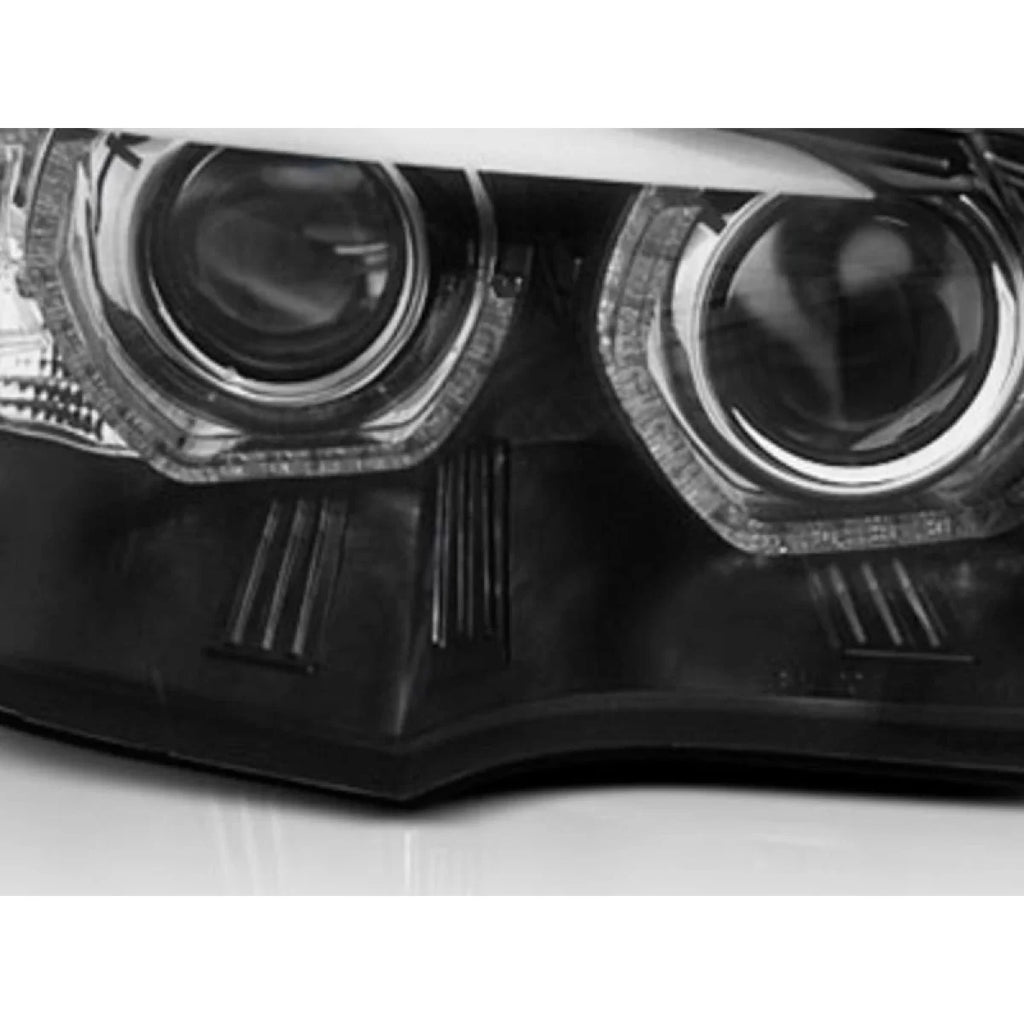 Xenon kit fari anteriori per BMW X5 E70 2007-2010 con nero base, sinistro e destro tuning